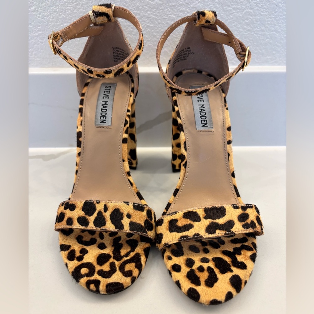 Steve Madden Animal Print Women's Heels